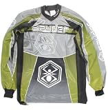 Kingman Spyder Paintball Competition Jersey Olive - L