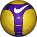 Nike T90 Omni EPL Match Play Soccer Ball - Yellow/Purple: Size 5 (FIFA Approved)