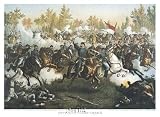  : Battle Of Cedar Creek by Kurz Allison. Art Print Poster 24 inches width by 19 inches height. Highest Quality Art Poster Print