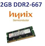 Produkt-Bild: HYNIX original 2 GB 200 pin SO-DDR2-667 (PC2-5300) 128Mx8x16 double side (HYMP125S64CP8-Y5) f&uuml;r NOTEBOOKS + NETBOOKS