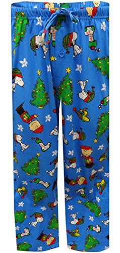 Peanuts Snoopy And Charlie Brown Christmas Loungepant for men