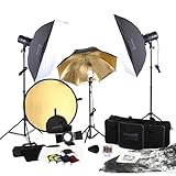 Square Perfect SP3500 Complete Portrait Studio Kit With Flashes Softboxes G ....