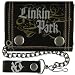 Linkin Park - Fancy Font Logo Leather Wallet with Chain