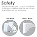 Safety Baby Magnetic Cabinet Locks and for Drawer Locking ,For Child Set of 4 Locks 1 Key