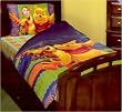 Disney Winnie The Pooh & Friends Bedding set - twin size Aloha Pooh comforter, sheet & pillowcase