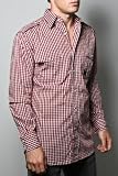 Artful Dodger - Men's Factory Button Up Shirt (Scarlet)
