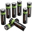 AmazonBasics AA NiMH Precharged Rechargeable Batteries (8-Pack, 2000 mAh)