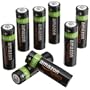 AmazonBasics Pile ricaricabili precaricate NiMH AA (confezione da 8, 2.000 mAh)