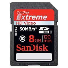 SanDisk Extreme SDHC 8GB Class 10 Speicherkarte
