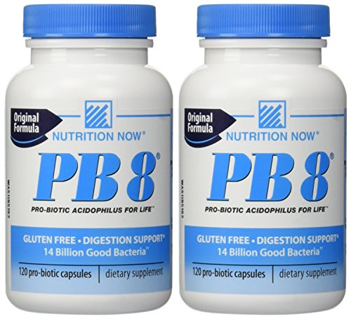 Nutrition Now - PB 8 Pro-Biotic Acidophilus - 120 Capsules (pack of 2)
