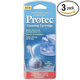 ProTec PC-2 Humidifier Tank Cleaning Cartridge, 2-Count Packages (1 pack of 2 cartridges)
