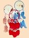 Lot 3 Dream Catchers. Authentic Hand Crafted Colorful Dreamcathers Made with Leather and Feathers