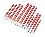 TEKTON 6738 Cold Chisel and Punch Set, 12-Piece