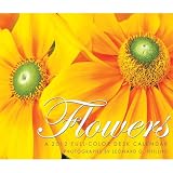 FLOWERS DAILY 2012 Box / PAGE-A-DAY Desk Calendar
