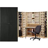 Original Scrapbox Factory Seconds Black Beadboard Workbox / Storage Organizer ~ Scrapbox