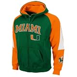 NCAA Miami Hurricanes Playmaker Full Zip Hoodie