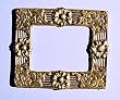 Dollhouse Miniature Gold Ornate Frame