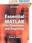 Essential MATLAB for Scientists and Engineers, Second Edition