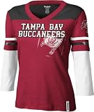 Tampa Bay Buccaneers Women's Statement 3/4 Sleeve Jersey Tee - Medium