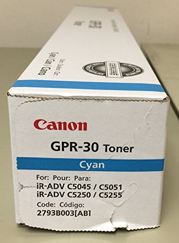 1 X (GPR-30) Canon imageRUNNER Advance C5051 Cyan Toner (38000 Yield) - Geniune Orginal OEM toner