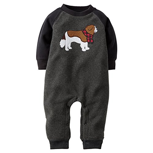 Carters Baby Boys' Puppy Fleece Jumpsuit