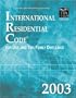 International Residential Code 2003