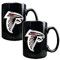 2 Pc Atlanta Falcons Coffee Mug Set - Black