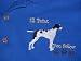 Sporting Goods : Pointer Bird Hunting Dog Polo Shirt - Medium Blue