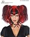 Bad Fairy Black & Red Wig