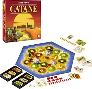 Asmodee - COK01N -  Jeu de stratégie - Catane - Jeu de base - Filosofia