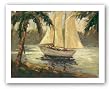 Bahama Shore by Enrique Bolo 28"x22" Art Print Poster Latin