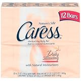 CaressNature'sSilkMoisturizingBodyBarwithNaturalMoisturizers,DailySilkening,4.25-OunceBarsin12-CountPackages(Packof2)