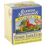 Celestial Seasonings Tension Tamer Extra, Tea Bags, 10-Count Boxes (Pack of 10)