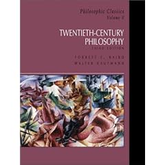 Philosophic Classics, Volume V: 20th Century Philosophy (3rd Edition) (v. 5)