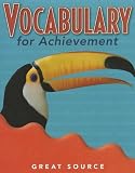 Great Source Vocabulary for Achievement: Student Edition Grade 4