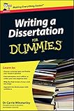 Writing a dissertation for dummies