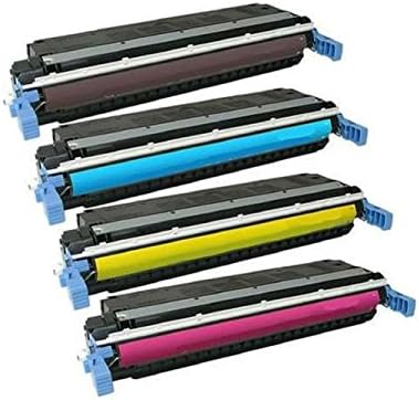 Hp Laser Toner Cartridge Value Pack, Full Set of 4 Black, Cyan, Yellow, Magenta, C9730a, C9731a, C9732a, C9733a, Colour Laserjet 5500 Series