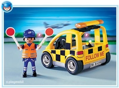 Childrens Toyshop  Toys : Playmobil - Airport Vehicle 4319