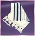 Jewish Blue/silver Tallit Wool Talit Prayer Shawl 51 * 71