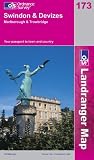 Swindon and Devizes, Marlborough and Trowbridge (Landranger Maps) (Landranger Maps)
