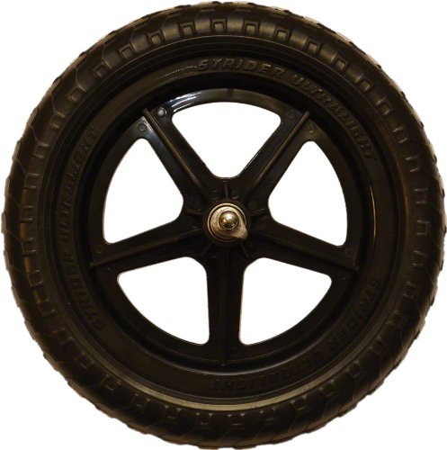 Strider ST-3 Replacement Wheel: EVA Polymer; Sold as Each; Black