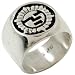 Inlayed Native Sun - Sterling Silver Ring