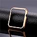 Apple Watch Case(38MM), Bandmax Lightweight Women's Rose Gold Plated Hard Protective Case for Apple Watch/Watch Sport/Watch Edition