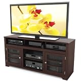 Sonax E-9462-BW West Lake 60-Inch Television Bench, Dark Espresso