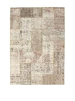Design Community By Loomier Alfombra Revive Vintage Patch (Gris)