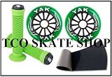 Razor Pro Scooter YAK Classic High Performance Wheel 100mm KIT Griptape and Odi Grips
