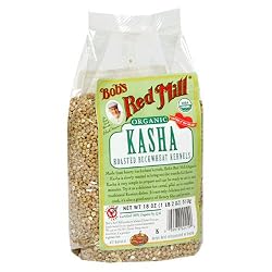 Bob's Red Mill Organic Buckwheat Toasted Kasha, 18-Ounce Packages (Pack of 4)