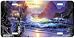 Beckoning Light - Beaches - Wildlife Decor Art Print - License Plate Tag By Christian Riese Lassen From Airstrike