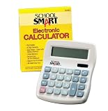 School Smart 8 Digit Dual Power Calculator