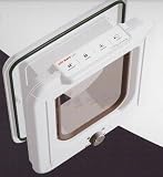 CatMate Elite 307 - 4 Way Locking Cat Flap White